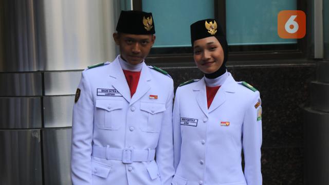 8 Potret Keseruan Paskibraka 2020 Bersama Paskibraka Nasional 2019 Health Liputan6 Com