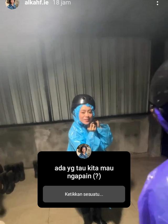 Lesti Kejora triple date bareng Margin Wieheerm dan Shania Indriani serta suami masing-masing (Foto: IG alkahf.ie)