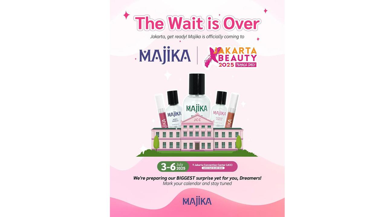 MAJIKA Ramaikan Jakarta X Beauty 2025 dengan Hadiah Gratis dan Promo Gila-Gilaan!