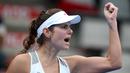 Peringkat tertinggi Julia Goerges adalah peringkat 15 WTA (5 Maret 2012). (AFP/Michael Bradley)