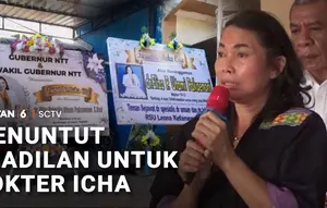 Tangis Perpisahan untuk Dokter Icha, Keluarga Tuntut Keadilan