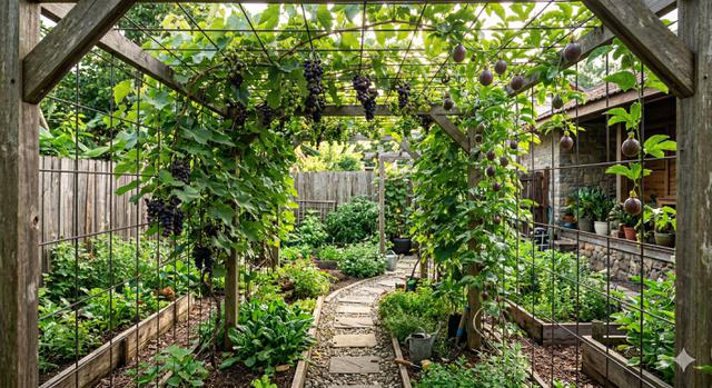 6. Gunakan Teknik Tanaman Rambat