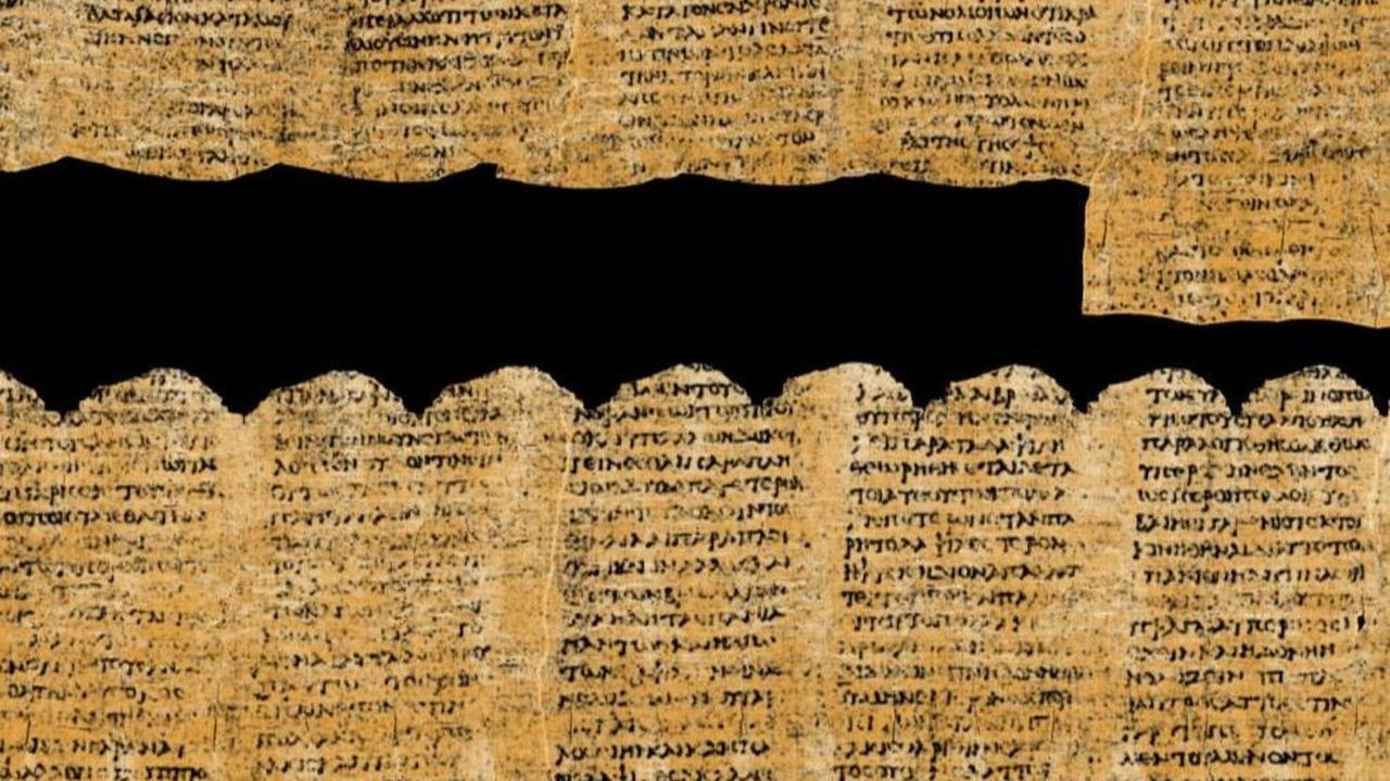 Gulungan itu disimpan di sebuah vila mewah di Herculaneum dan ditemukan pada 1750, dan diyakini milik ayah mertua Julius Caesar.