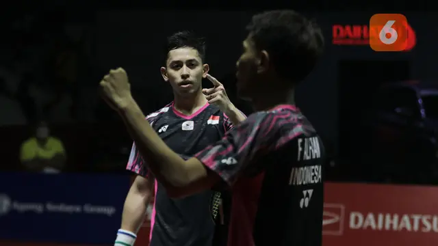 Foto: Marcus / Kevin Keok, All Indonesian Final Ganda Putra Gagal Terwujud di Daihatsu Indonesia Masters 2022