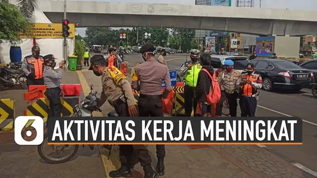 Polda Metro Jaya mengakui mulai adanya peningkatan aktivitas masyarakat ataupun kendaraan di ibu kota beberapa hari terakhir.