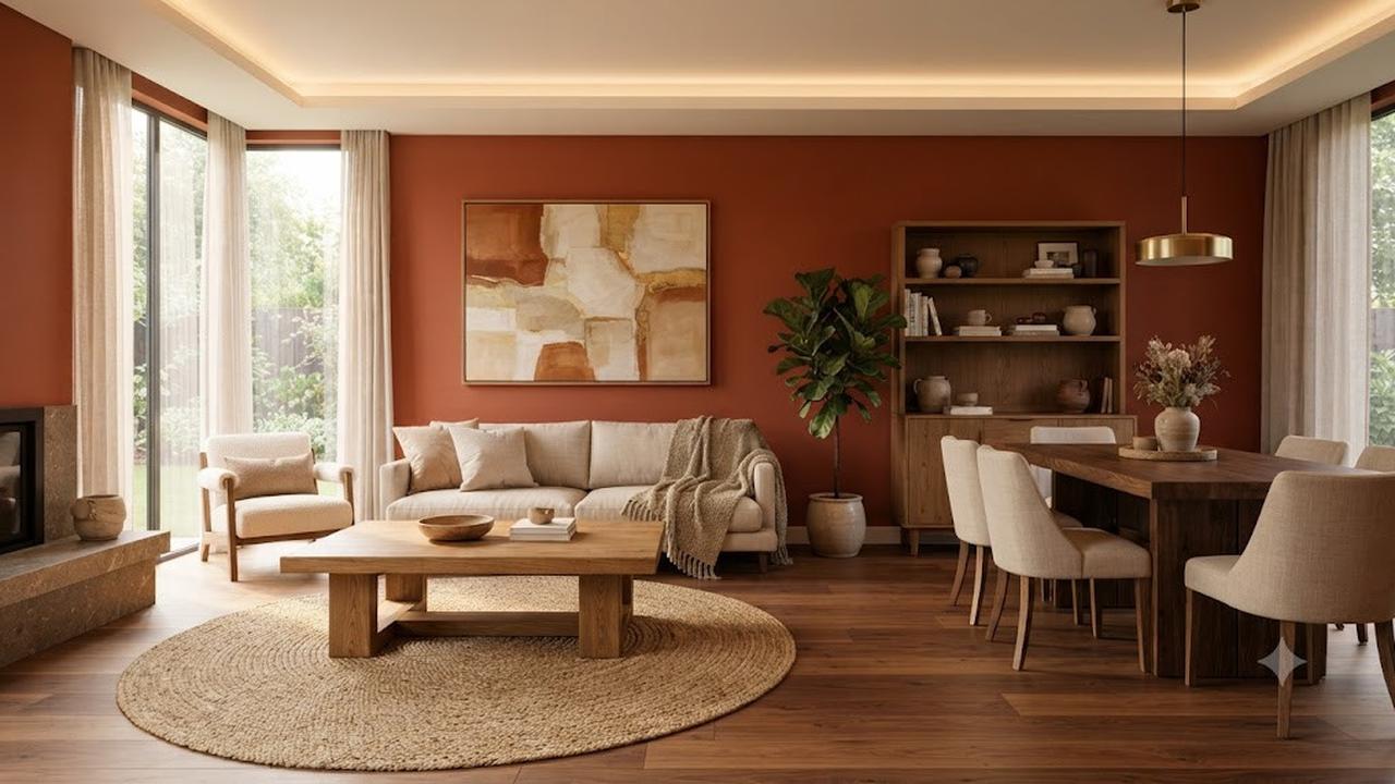 Warna Cat Rumah yang Cocok Dipadukan dengan Furnitur Kayu
