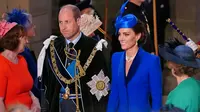 Kate Middleton selalu tampil menawan dan elegan. Termasuk saat penobatan Raja Charles III di Skotlandia yang berlangsung pada Rabu, 5 Juli 2023. (Credit: AP Photo)