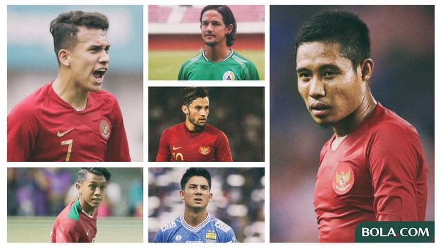 Trivia - Pemain Febri Haryadi, Egy Maulana Vikri, Kim Kurniawan, Stefano Lilipaly, Irfan Bachdim, Evan Dimas