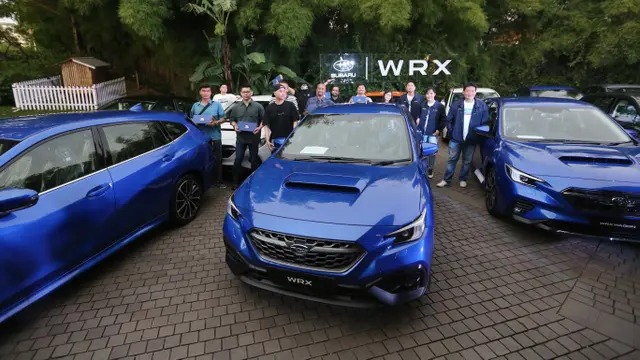 Serah Terima Perdana Subaru WRX kepada Pelanggan di Indonesia.