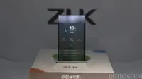 Purwarupa smartphone berlayar transparan dari ZUK (Sumber : gizmodo.com)