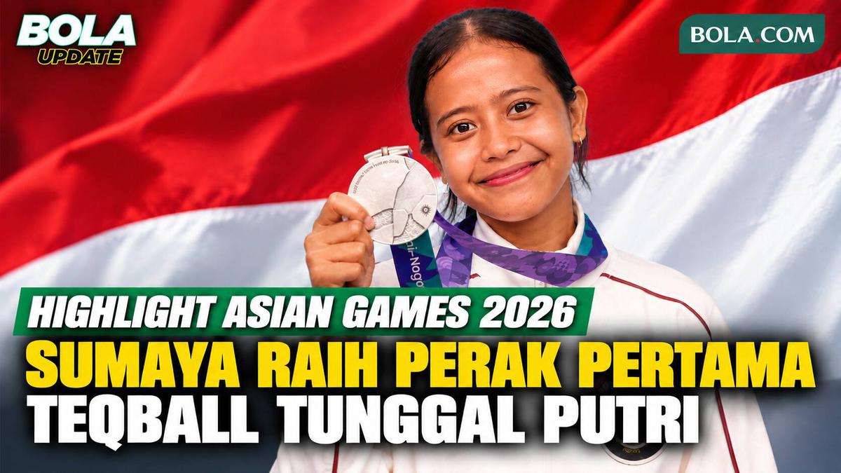 Highlight Sumaya Peraih Medali Perak Pertama Indonesia di Asian Games 2026 dari Teqball