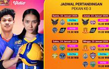 Berikut Jadwal Live Streaming Proliga 2026 Pekan Ke-3, Tayang di Vidio