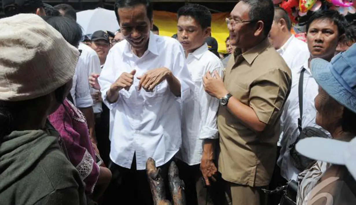Berani makan gak Pak Jokowi? (Liputan6.com)