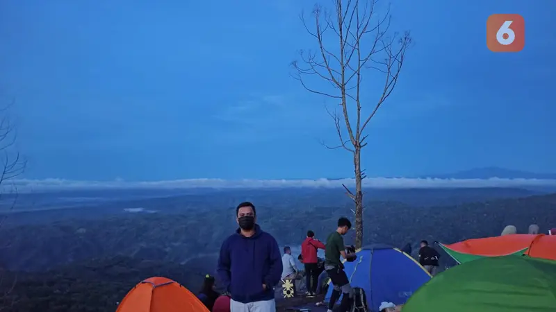 Menikmati Terpaan Embun Pagi di Puncak Lestari Gorontalo (Arfandi Ibrahim/Liputan6.com)