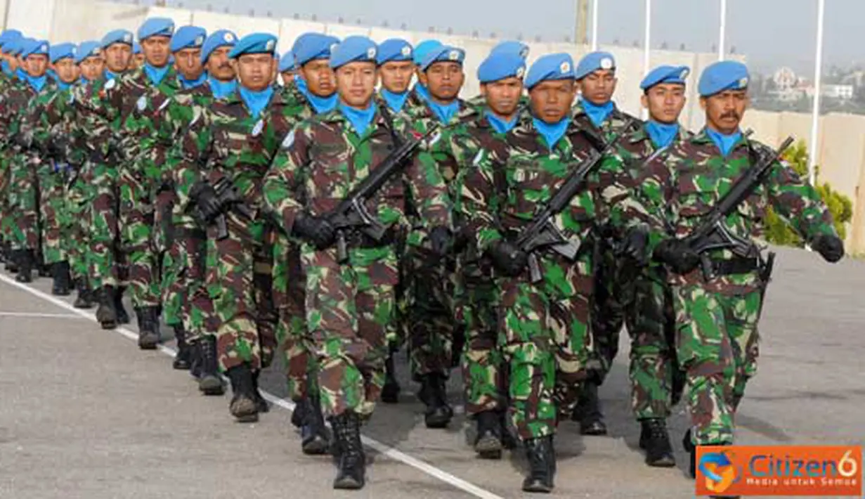 Citizen6, Kongo: Barisan prajurit pada upacara bendera 17-an. (Pengirim: Badarudin Bakri Badar)