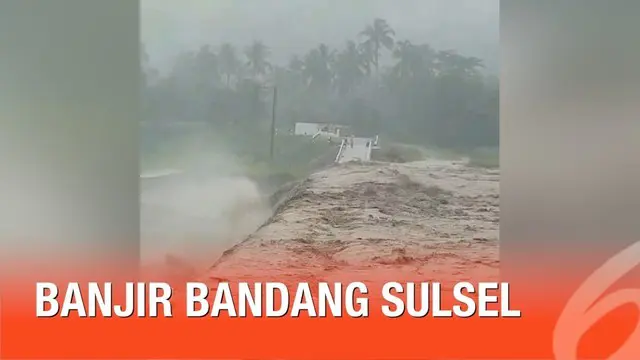 Banjir bandang yang melanda beberapa wilayah di Sulawesi Selatan menyebabkan kerugian baik secara material dan imaterial. Gubernur Sulses, Nurdin Abdullah mengungkap besar kerugiannya.