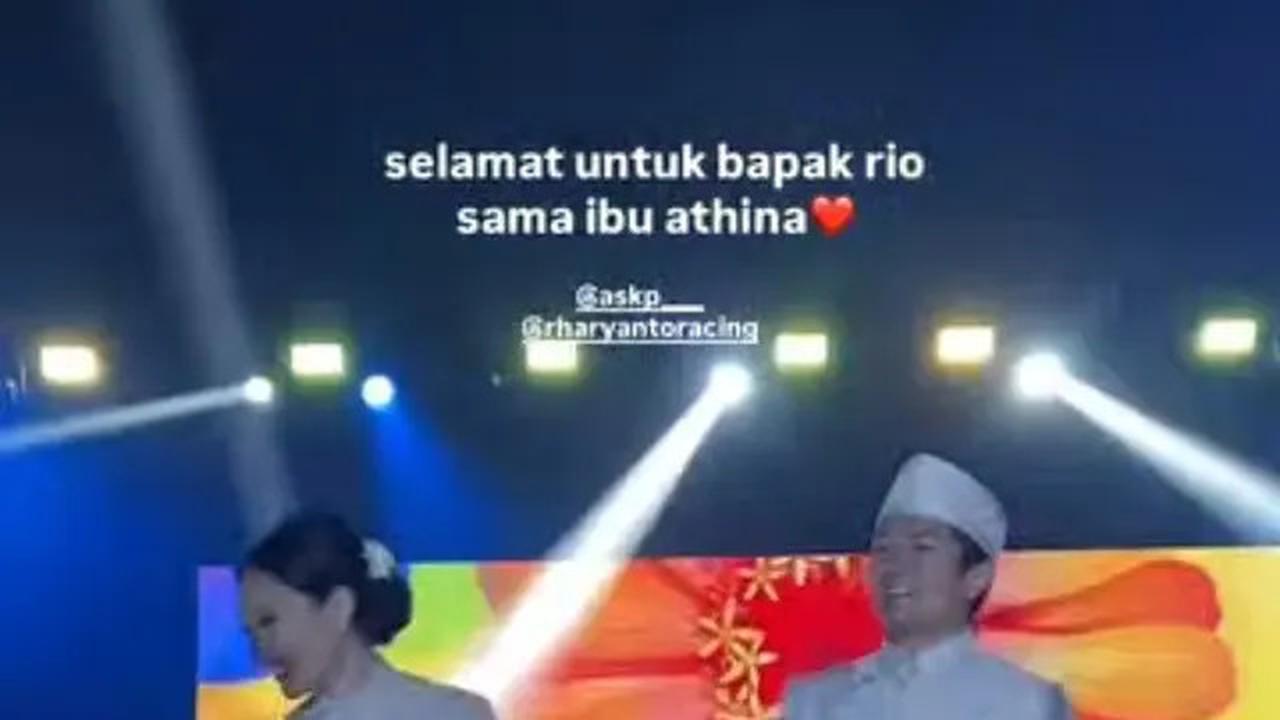 8 Potret Pesta Ketiga Pernikahan Rio Haryanto dan Athina, Megah Bak Konser