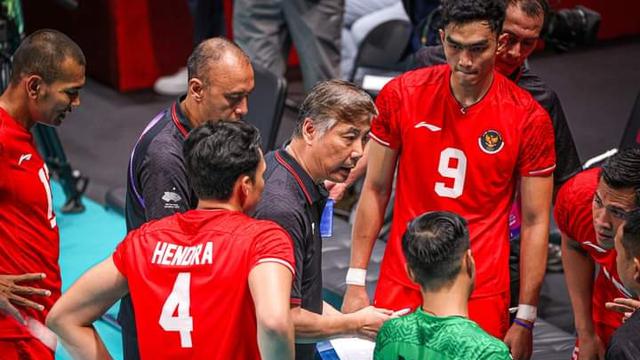 Timnas voli putra Indonesia - Asian Games 2023 - Bola Voli - Voli