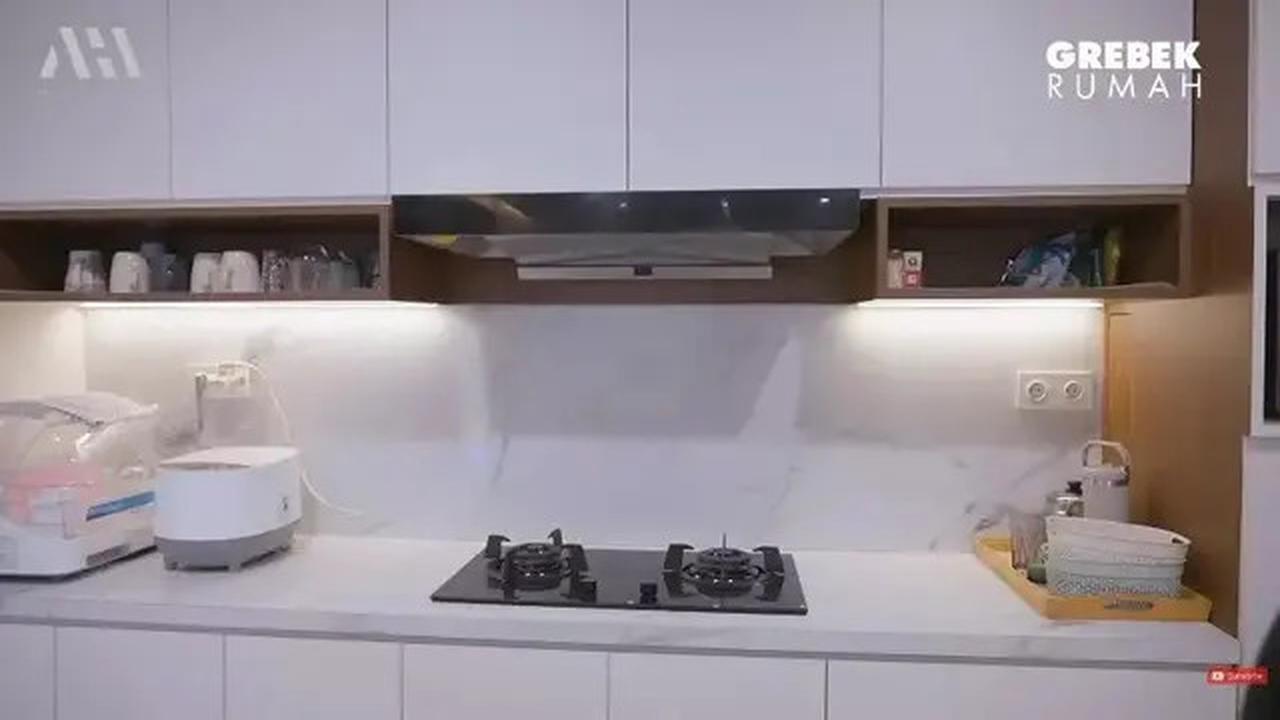 Potret Dapur di Rumah Juan-Eve, Model Minimalis yang Memikat dan Fungsional Hasil Ngonten di Tiktok