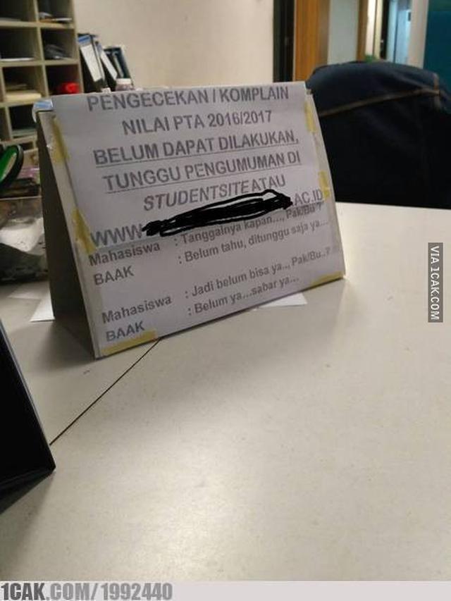 Pengumuman Enggak Penting di Tempat Umum Ini Kocak dan Sukses Bikin Mikir Keras