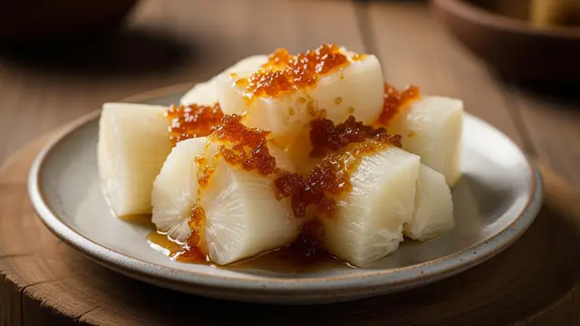 Singkong Kukus Gula Merah