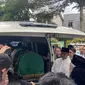 Mantan gubernur DKI Anies Baswedan mengenang momen terakhirnya bersama Mantan Wakil Ketua DPRD DKI Jakarta dari Fraksi Gerindra, M Taufik (Liputan6.com/Muhammad Radityo Priyasmoro)