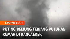 Puluhan rumah dan tempat usaha di Rancaekek, Kabupaten Bandung, Jawa Barat, porak poranda diterpa puting beliung Rabu petang. Belum ada laporan korban jiwa dalam peristiwa ini. Sementara jumlah bangunan yang rusak masih didata tim BPBD Kabupaten Band...