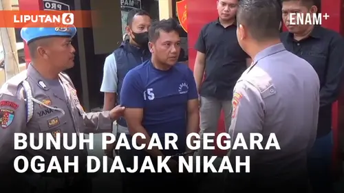 VIDEO: Ajakan Nikah Ditolak, Pria di Bandung Cekik Pacar hingga Tewas