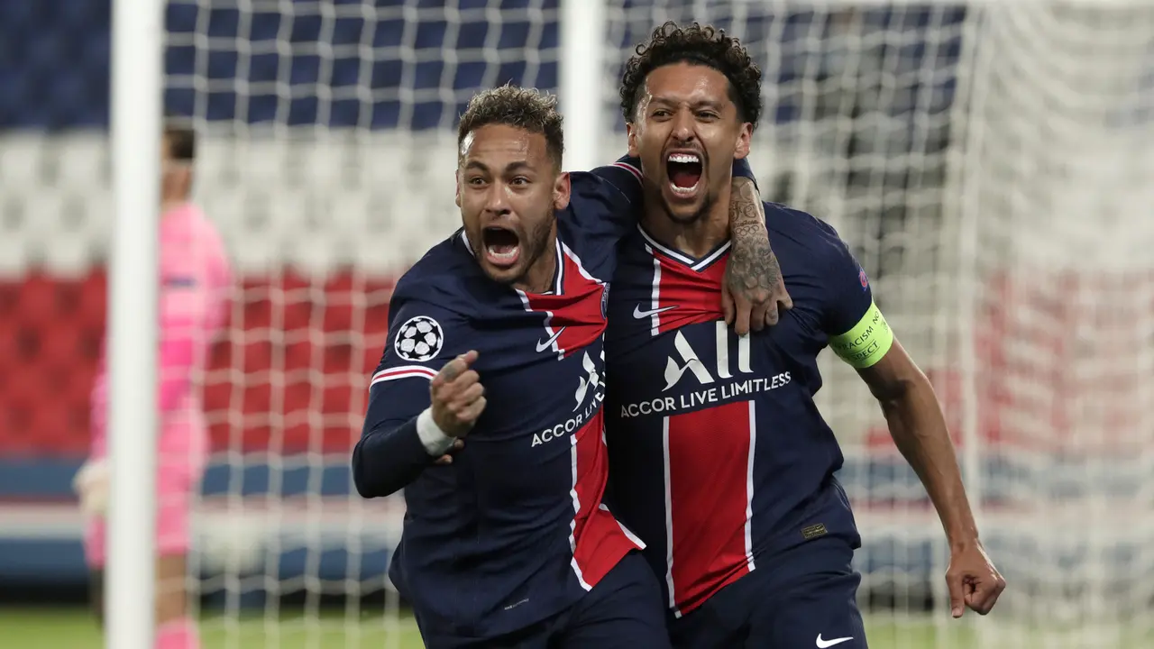 FOTO: Manchester City Comeback, Bungkam PSG 2-1 - Marquinhos; Neymar