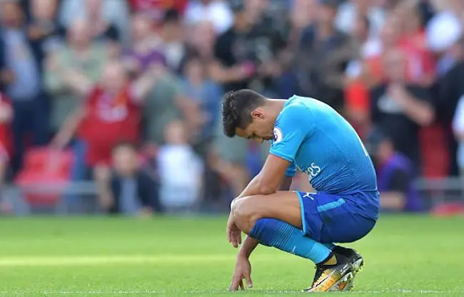 Striker Arsenal Alexis Sanchez (AFP)