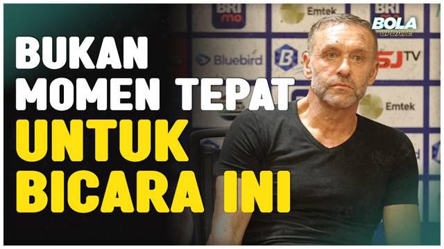 Berita Video, komentar Thomas Doll terkait teka-teki masa depan dirinya di Persija Jakarta
