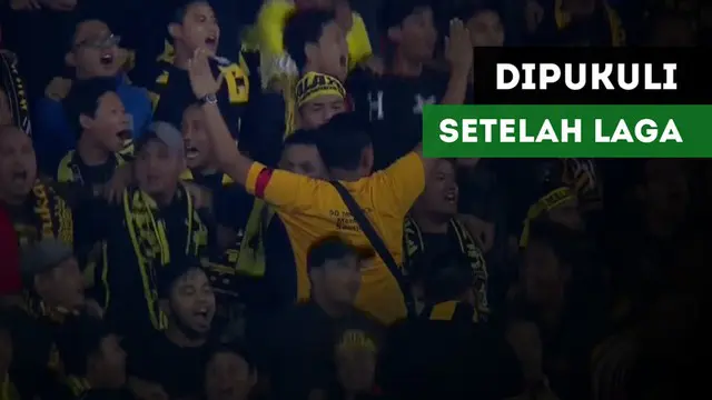 VIDEO: Suporter Myanmar Dipukuli Setelah Timnas Malaysia Menang 3-1