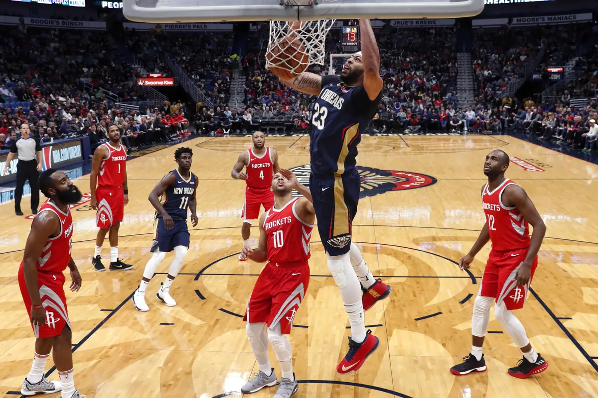 New Orleans Pelicans Vs Houston Rockets
