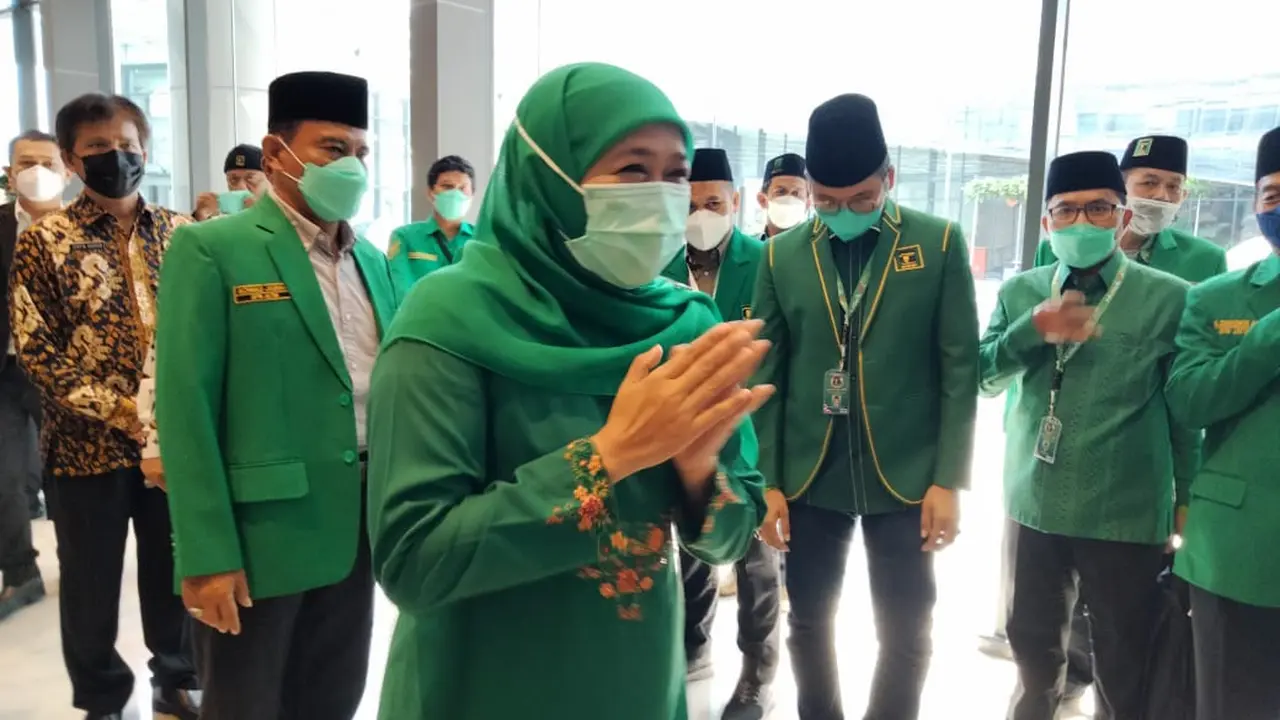 Khofifah Indar Parawansa menghadiri pembukaan Muswil IX PPP Jatim di Hotel Novotel Samator, Surabaya. (Foto :Istimewa)