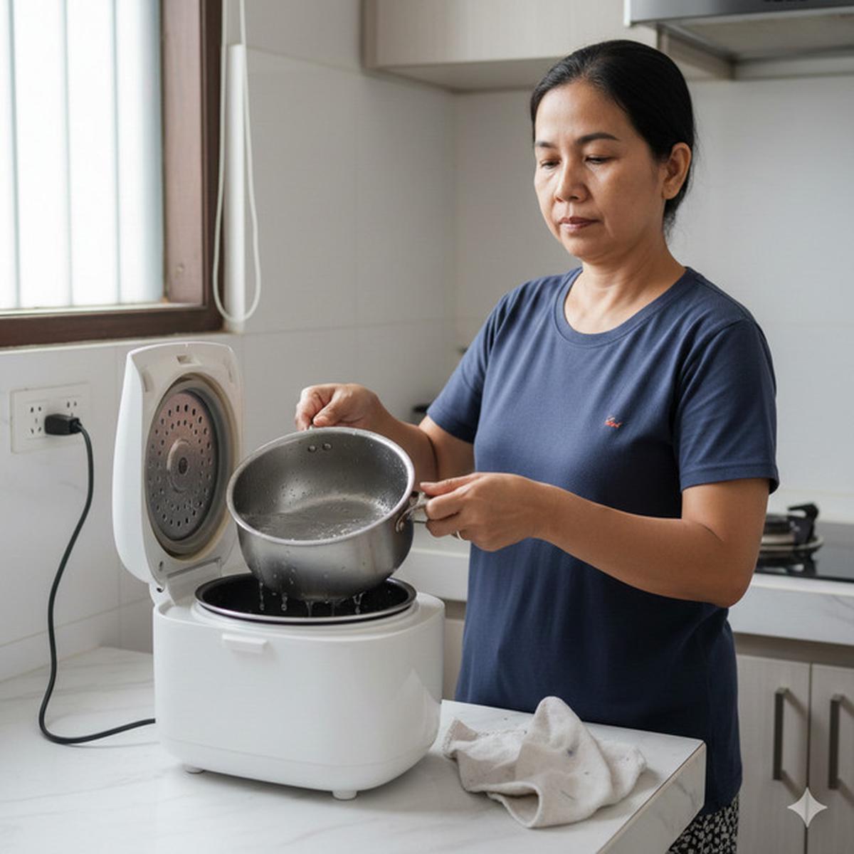 Kesalahan Umum Saat Membersihkan Rice Cooker