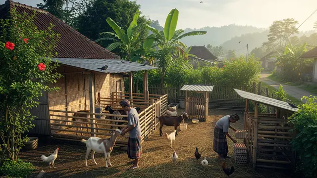 Ide Bisnis Peternakan Skala Kecil/Gemini AI