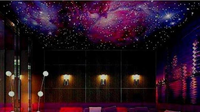 Inspirasi Kamar Tidur Bertema Galaksi Keren Unik Banget Fashion Fimela Com