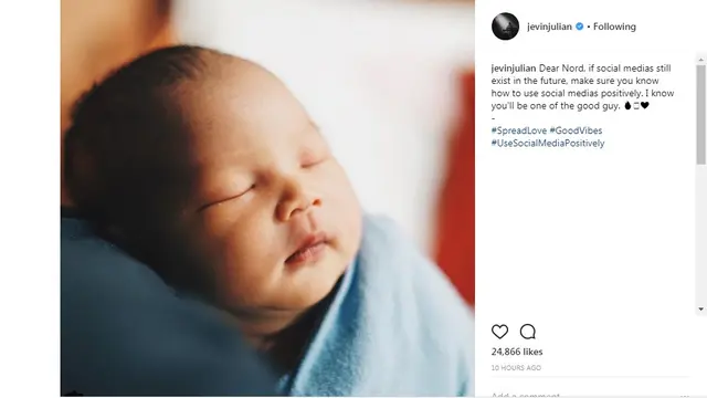 Jevin Julian (Foto: Instagram)