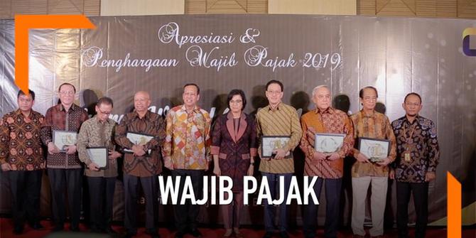 VIDEO: Sri Mulyani Beri Penghargaan ke Wajib Pajak Besar