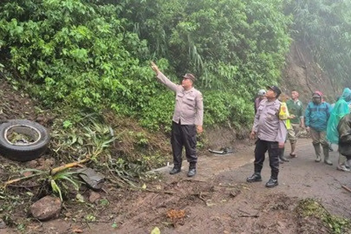 Lokasi kecelakaan jip wisata Bromo di Desa Wonokitri, Kecamatan Tosari, Kabupaten Pasuruan. (Dok. Istimewa)