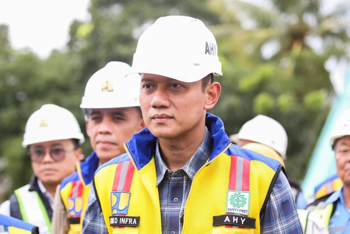 FOTO: AHY Tinjau Program Strategis Pembangunan di Yogyakarta
