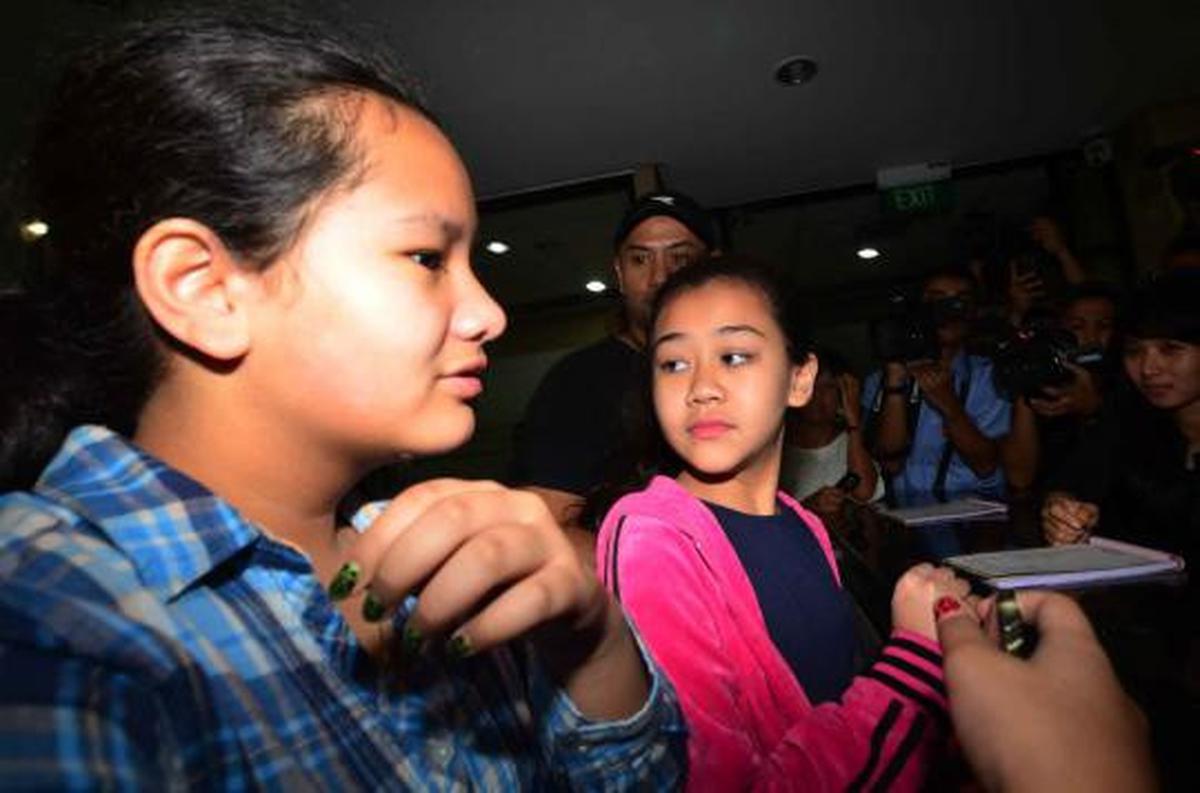 Angelina Sondakh didatangi kedua anaknya di Rutan KPK