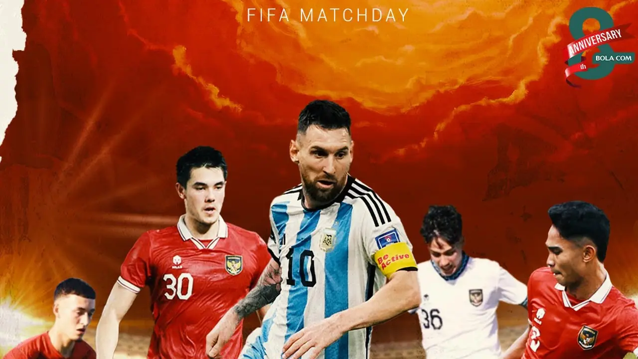 FIFA Matchday - Timnas Indonesia Vs Argentina: Lionel Messi, Marselino Ferdinan, Ivar Jenner, Rafael Struick, Elkan Baggott