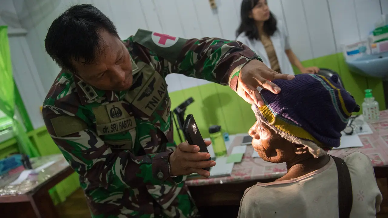 Miris, Begini Kondisi Anak-Anak Asmat Papua  yang Dilanda Gizi Buruk dan Wabah Campak