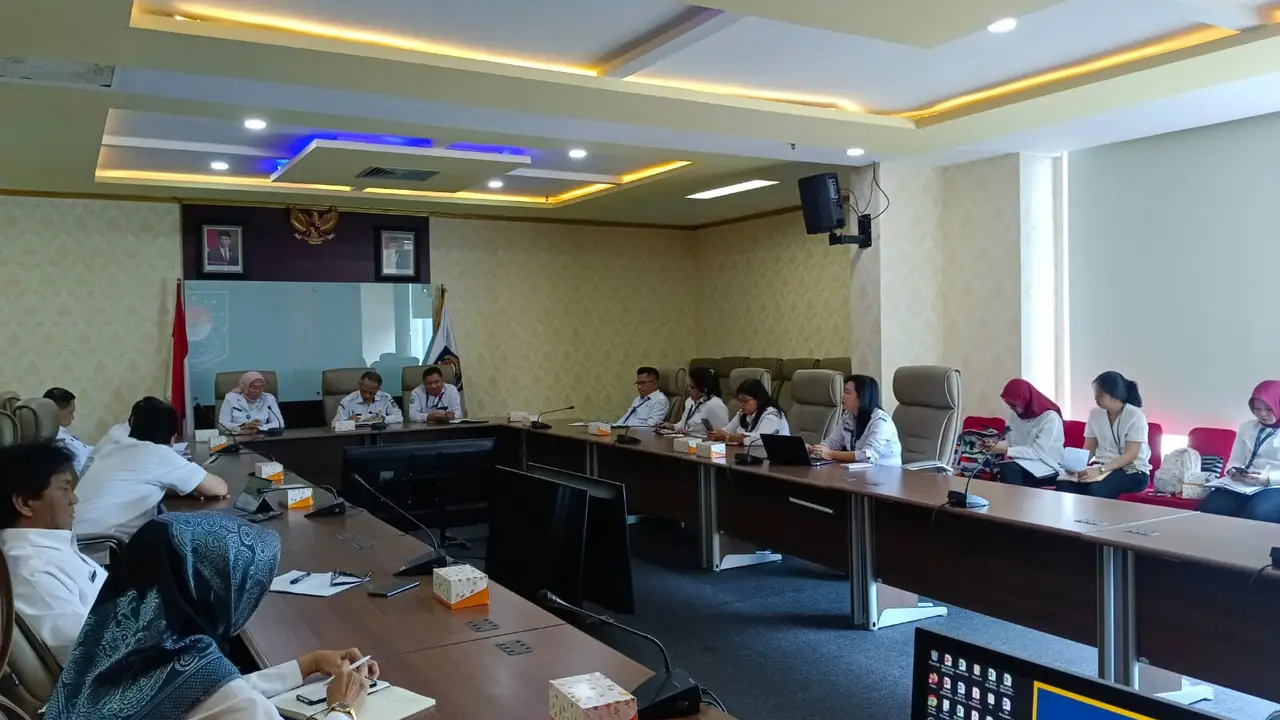 Ditjen Pemdes meneria audiensi Kepala Badan Pengembangan dan Informasi (BPI) Kemendes PDTT Ivanovich Agusta pada Rabu (3/5/2023). (Istimewa)