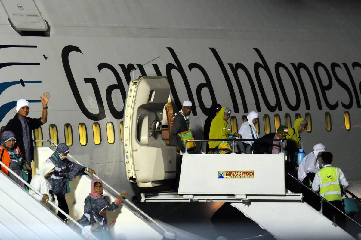 20150929- Jamaah Haji Indonesia Embarkasi Jakarta Tiba di Halim-Jakarta