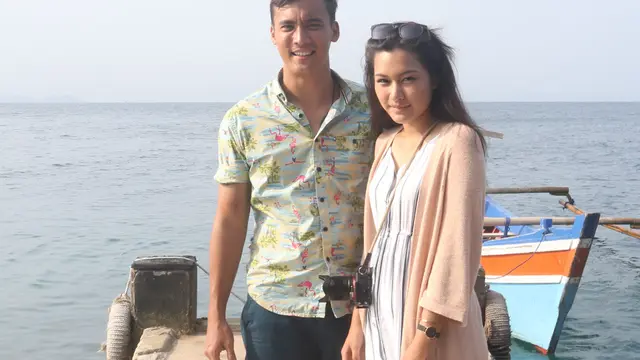 Pemain film 11:11 ditemui di lokasi syuting (Liputan6.com/ Hernowo Anggie)