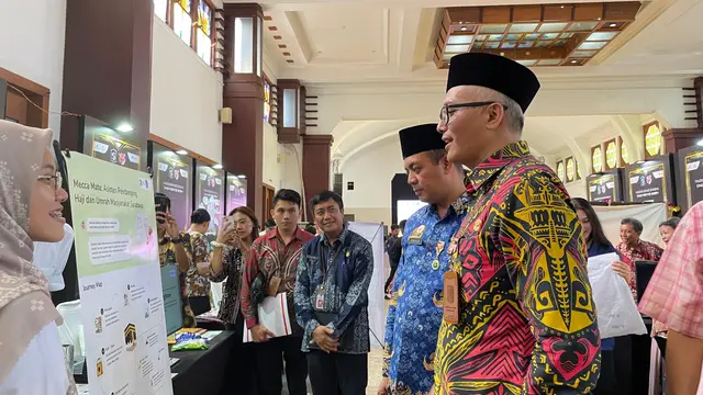 Kegiatan Pameran dan Penganugerahan Lomba Inovasi Surabaya atau Inovboyo. (Istimewa)