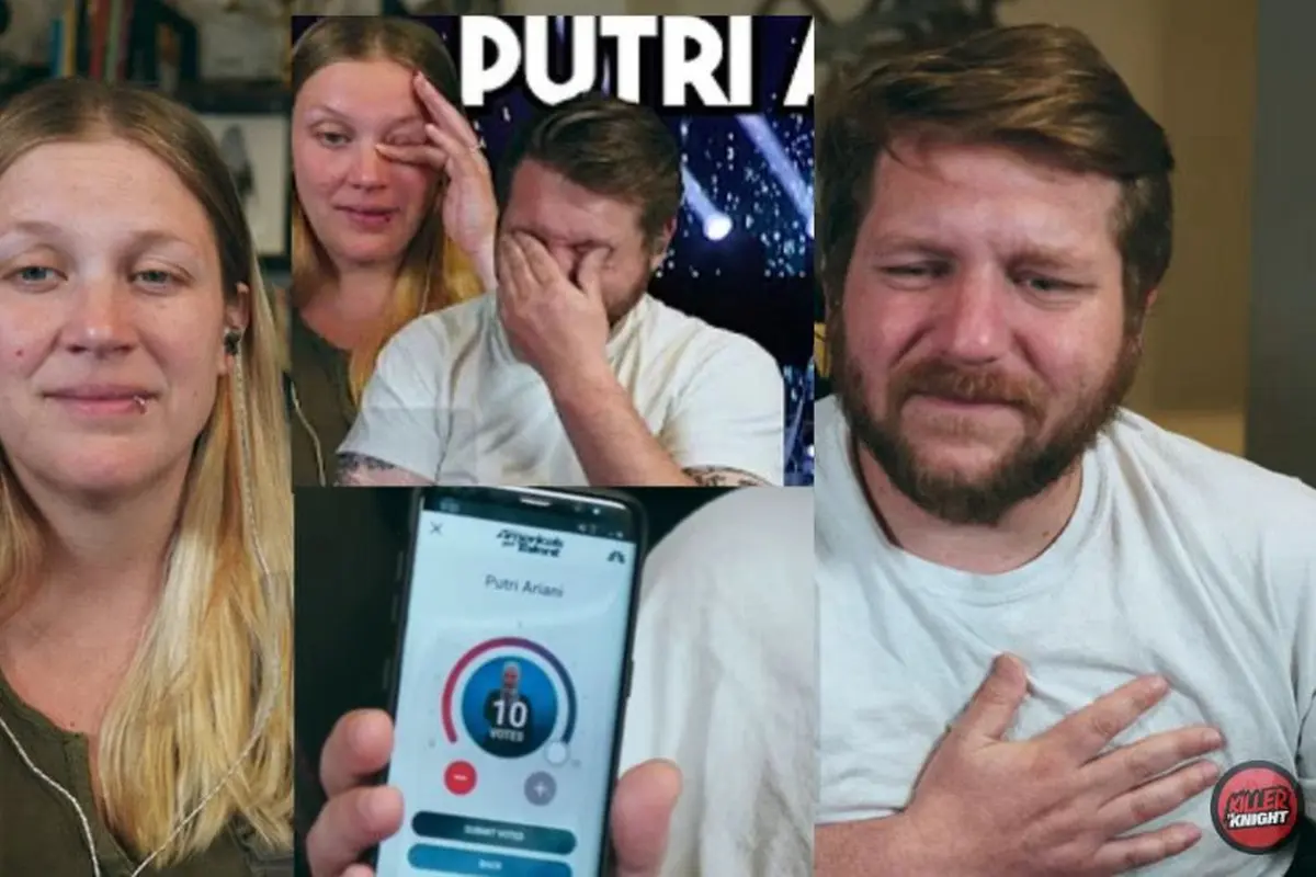 Stephen dan Taylor banjir pujian dari warganet Indonesia usai keduanya menujukkan memberi 10 vote bagi Putri Ariani di Final America's Got Talent 2023.