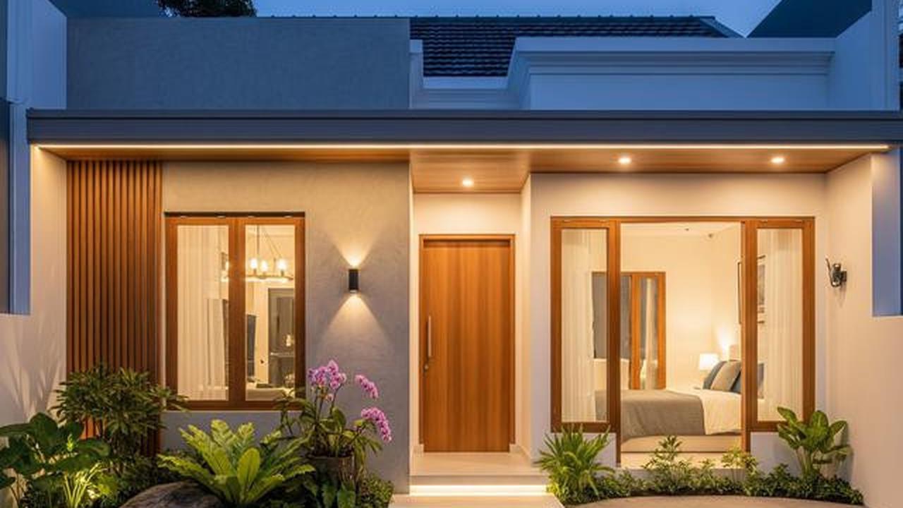 6 Inspirasi Model Rumah Subsidi yang Disulap Jadi Mewah, Bisa Ditiru